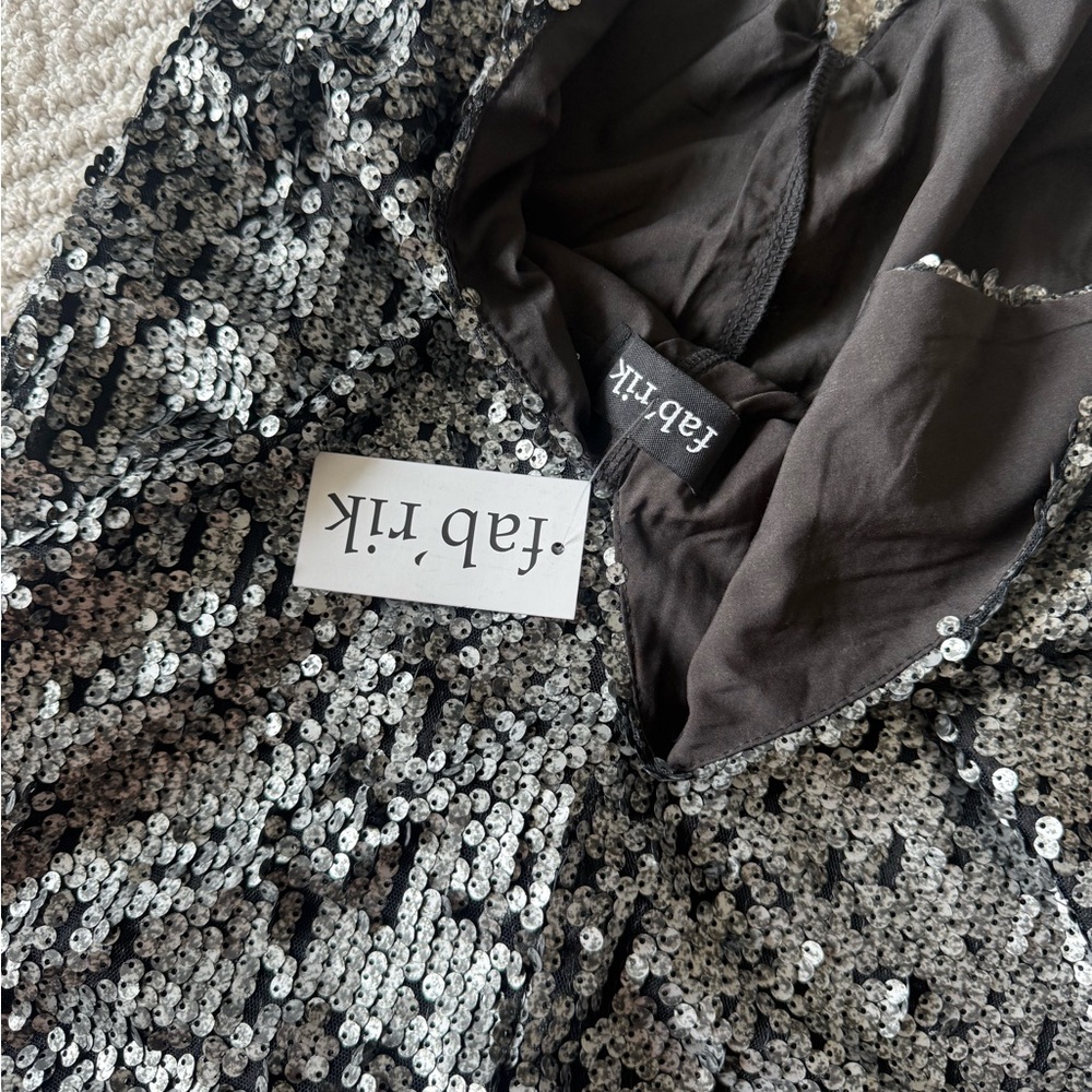 Fab’rik Sequin Romper Size S BRAND NEW